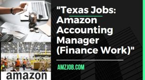 Amazon Accounting Manager